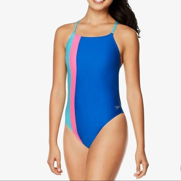 NWT Speedo One Piece Training Suit - Picture 1 of 7